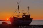 Photo North Sea Sunset Vorupoers Jutland Denmark Europe