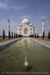 Photo Taj Mahal Complex Landscape India