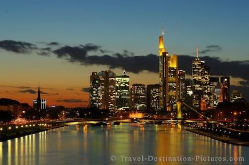 Frankfurt Blue Hour Picture