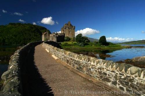 Restored Scottish Castle Of Eilean Donan