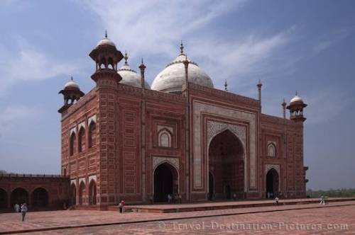 Mosque Building Taj Mahal Agra India